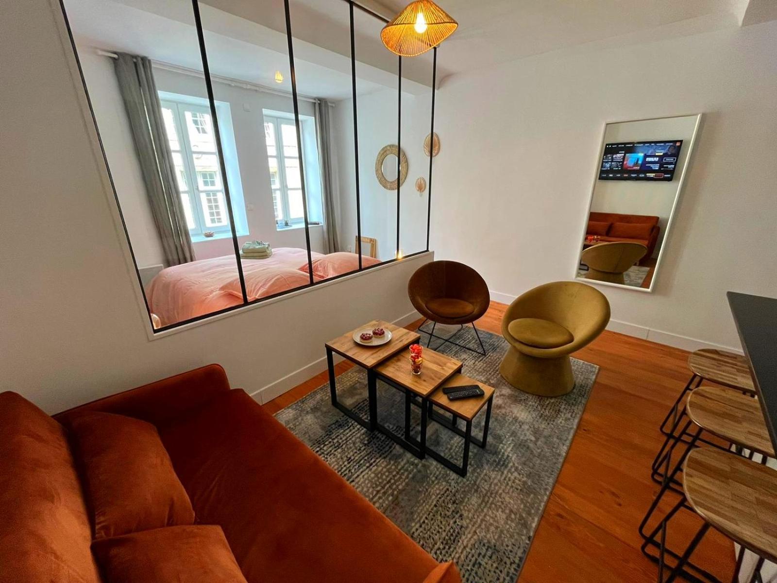 Elegant Studio En Hypercentre Dans Le Quartier Historique Anime Avec Parking Gratuit Caen Eksteriør bilde